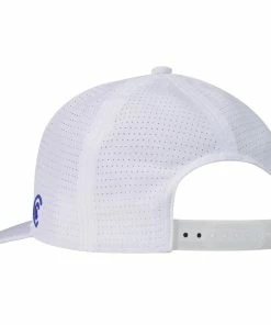 Cleveland Golf Cleveland Hexagon Patch Golf Hat -Outlet TaylorMade Drivers Store HexagonPatch White2