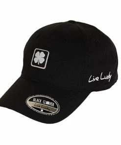Golf Direct Now Lucky Black Clover Lucky For U Hat