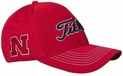CaddiesShack Titleist NCAA Fitted Stretch Fit Golf Hat 5 CaddiesShack Titleist NCAA Fitted Stretch Fit Golf Hat - Image 3