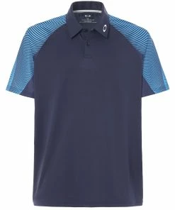 CaddiesShack Oakley Golf Mens Aero Motion Short Sleeve Polo