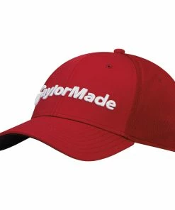 Hireko Taylormade Golf Performance Cage Fitted Caps -Outlet TaylorMade Drivers Store PerformanceCageFittedCaps Red