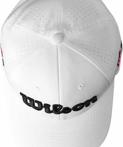 Wilson Performance Mesh Hat -Outlet TaylorMade Drivers Store PerformanceMesh 2023 White 3