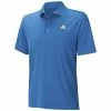 Caddiesshack Golf Store Adidas Golf Mens Performance LC Polo Shirt -Outlet TaylorMade Drivers Store Performance Polo Blue