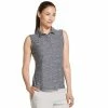 Caddiesshack Golf Store Izod Golf Ladies Sleeveless Heather Polo -Outlet TaylorMade Drivers Store Sleeveless Heather Polo Blue Night 0