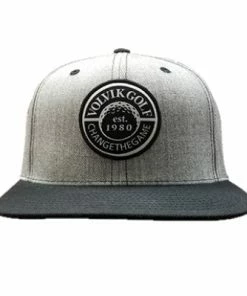 Volvik Golf VSB Snapback Hat / Cap -Outlet TaylorMade Drivers Store Snapback VSB 18 Grey Black 3