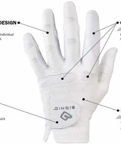 Bionic Golf Women's StableGrip Gloves With Natural Fit Technology -Outlet TaylorMade Drivers Store Stable Grip with Natural Fit White