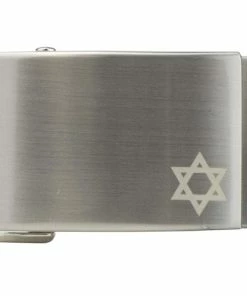 NexBelt Faith Star Of David Nickel Buckle Only