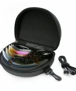 Hireko Tour Gear Gloss Black Interchangeable Sunglasses (with 5 Lense) -Outlet TaylorMade Drivers Store SunlgassesInterchangableLens 4