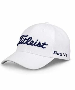 Hireko Titleist Golf Tour Elite Fitted Hat - White/Navy