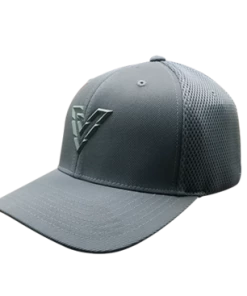 Volvik Golf VBM V Logo FlexFit Hat -Outlet TaylorMade Drivers Store V Logo FlexFit Grey 1
