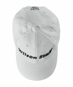 Wilson Staff Relaxed Golf Cap - Assorted Colors -Outlet TaylorMade Drivers Store WGH5900WH WS Tour Relaxed Cap White Top