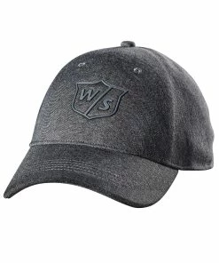 Wilson Staff One Touch Golf Hats -Outlet TaylorMade Drivers Store WGH594DGY WS One Touch Charcoal DarkGrey Front