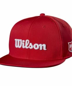Wilson Staff Golf Flat Brim Tour Caps - Assorted Colors -Outlet TaylorMade Drivers Store WGH6080RD 0 Wilson Tour Flat Brim Hat RD.png.cq5dam.web .1200.1200 4f111922 d2f7 450b b990 a1a053ddb686