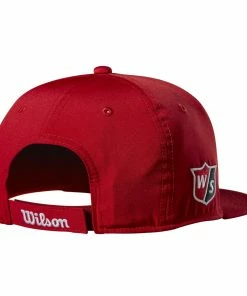 Wilson Staff Golf Flat Brim Tour Caps - Assorted Colors -Outlet TaylorMade Drivers Store WGH6080RD 1 Wilson Tour Flat Brim Hat RD.png.cq5dam.web .1200.1200 f2d6b9b2 0ff8 4f6b 8fd7 c55f78bb354b