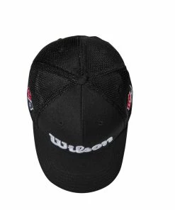 Wilson Staff Tour Mesh Golf Hats -Outlet TaylorMade Drivers Store WGH6100BL 3 WS Wilson Tour Mesh Black Top.png.cq5dam.web .1200.1200