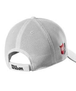 Wilson Staff Tour Mesh Golf Hats -Outlet TaylorMade Drivers Store WGH6100WH 1 WS Wilson Tour Mesh White Back.png.cq5dam.web .1200.1200