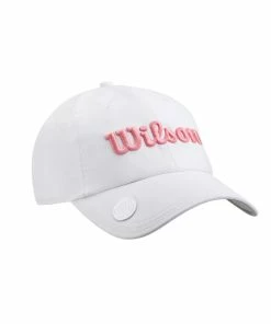 Wilson Staff Ladies Pro Tour Golf Hat -Outlet TaylorMade Drivers Store WGH70001K 4 WS PRO TOUR HAT WH PK.png.cq5dam.web .1200.1200