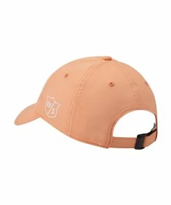 Wilson Staff Ladies Pro Tour Golf Hat -Outlet TaylorMade Drivers Store WGH70001P 5 WS PRO TOUR HAT Peach WH.png.cq5dam.web .1200.1200