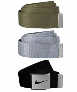 GE Wholesale Nike 3-in-1 Web Belt Packs 16 GE Wholesale Nike 3-in-1 Web Belt Packs -Outlet TaylorMade Drivers Store WebBelt BlackOliveLightGray
