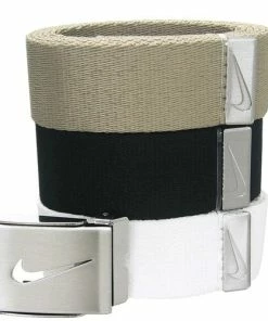 GE Wholesale Nike 3-in-1 Web Belt Packs 18 GE Wholesale Nike 3-in-1 Web Belt Packs -Outlet TaylorMade Drivers Store WebBelt WhiteKhakiBlack