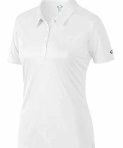 Golf Direct Now Oakley Women's Basic Golf Polo -Outlet TaylorMade Drivers Store Women s Oakley White Golf Polo