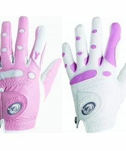Bionic Golf Women's StableGrip Glove - Pink White (Closeout)