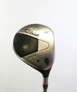 Titleist 906F2 3 Wood 15* RH 42.5 In Graphite Shaft Stiff Flex