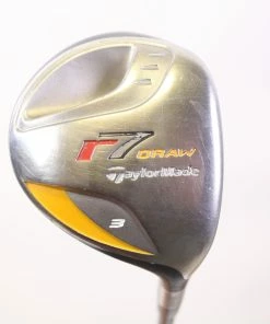 TaylorMade R7 Draw 3 Wood 15* RH 43 In Graphite Shaft Regular Flex