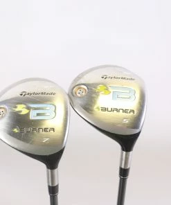 TaylorMade Burner High Launch 5,7 Wood Set 41 In RH 19*, 21* TM Graphite Ladies