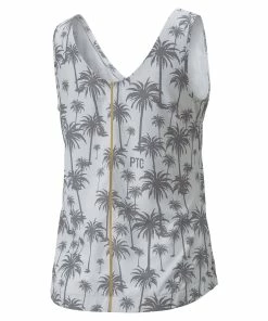 PUMA Golf Women's PUMA X PTC Palm Tank Golf Shirt -Outlet TaylorMade Drivers Store aqxrqlou9ddlnil38xjw