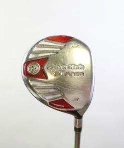 TaylorMade Burner Steel 3 Wood 15* RH 42 In REAX Graphite Shaft Ladies Flex