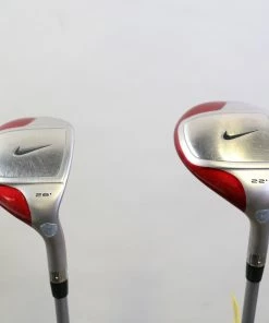 Nike CPR Iron-Wood 22*, 26* Hybrid Set RH Nike Graphite Shafts Ladies Flex