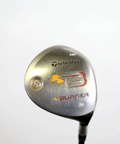 TaylorMade Burner Steel 5 Wood 18* RH 42.25 In REAX Graphite Shaft Regular Flex