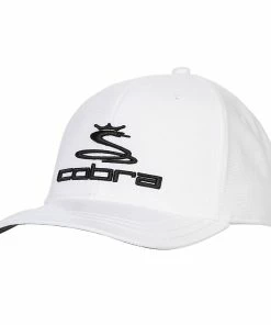 Cobra Golf Ball Marker Snapback Golf Cap -Outlet TaylorMade Drivers Store ballmarkersnapback white