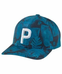 Cobra Golf Puma Beach Print P Snapback Golf Hat