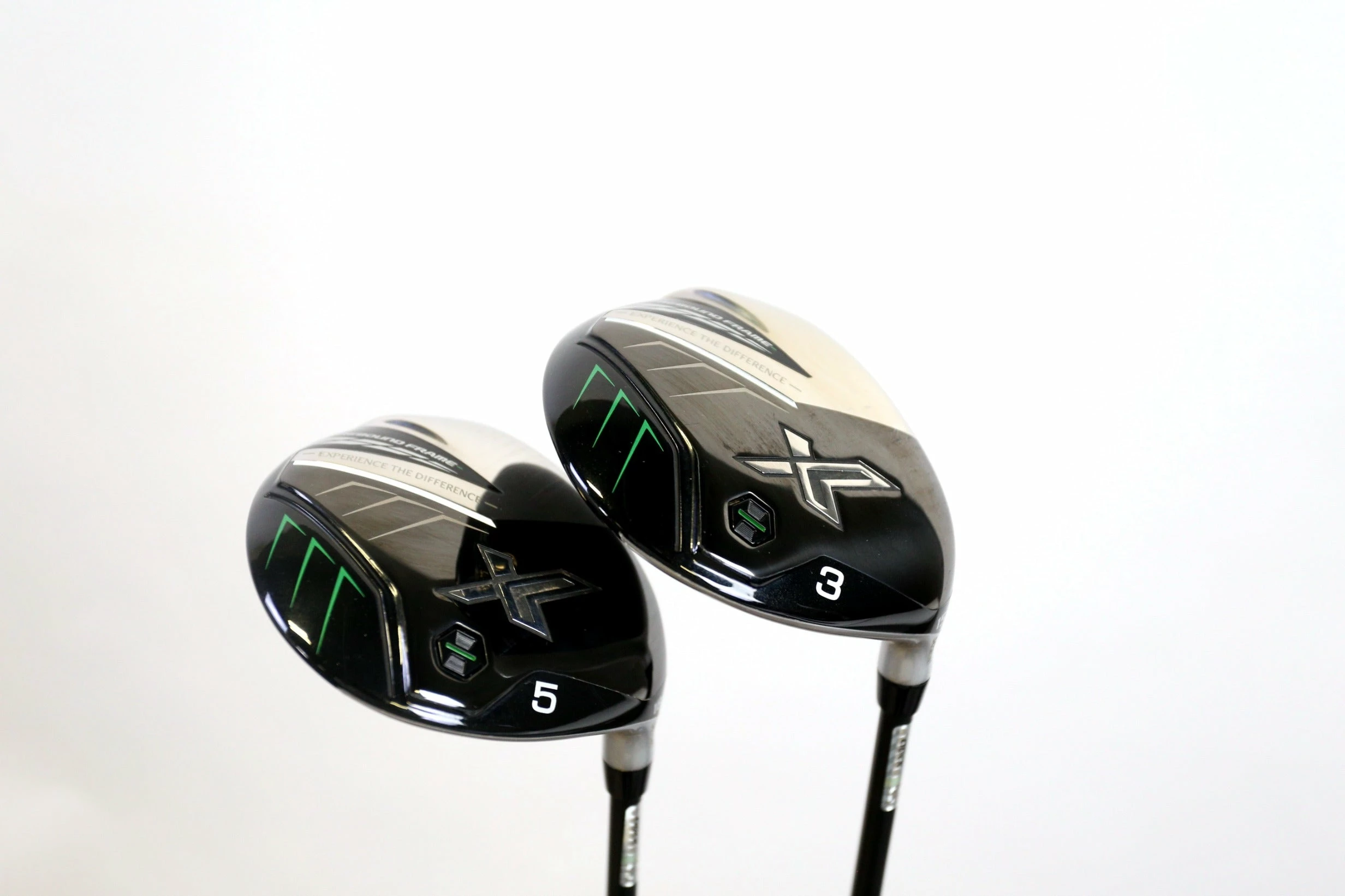 XXIO 12 X Black 3, 5 Wood Set RH Miyazaki AX-II Graphite Shafts Stiff Flex 5 XXIO 12 X Black 3, 5 Wood Set RH Miyazaki AX-II Graphite Shafts Stiff Flex - Image 3