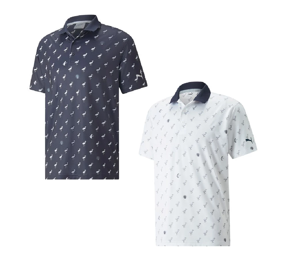 Cobra Golf Puma Men's Mattr Egrets Golf Polo 3 Cobra Golf Puma Men's Mattr Egrets Golf Polo