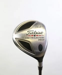 Titleist 980F 3 Wood 15* RH 42 In Graphite Shaft Stiff Flex