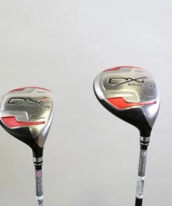 Wilson Staff DXi 15*, 18* Wood Set RH Aldila VooDoo Graphite Shafts Stiff Flex