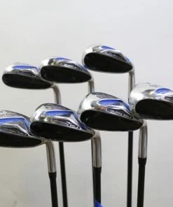Tour Edge Hot Launch E521 Ironwood 4-PW Iron Set RH -1 In Graphite Regular Flex