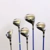 Nakashima NP 1 Driver, 3W, 5W, 7W, 4H Wood Set RH Graphite Shafts Regular Flex