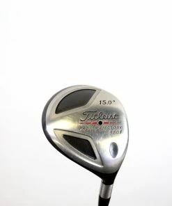 Titleist 980F 3 Wood 15* RH 42.5 In True Temper Steel Shaft Stiff Flex