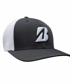 Bridgestone Men's Eco Mesh Golf Cap -Outlet TaylorMade Drivers Store gray