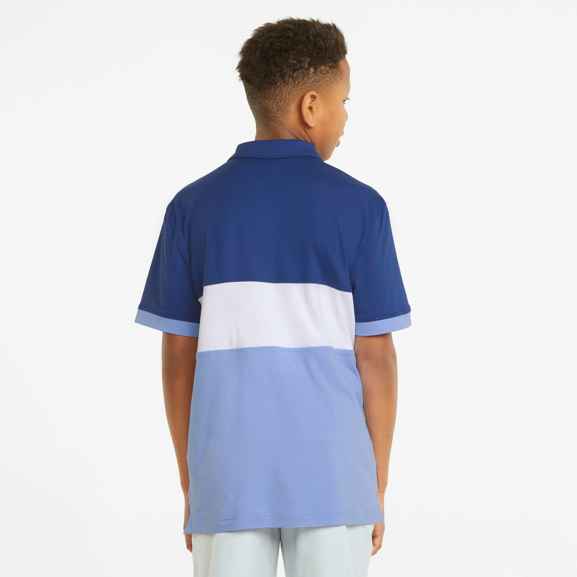 PUMA Golf Juniors CLOUDSPUN Highway Golf Polo 5 PUMA Golf Juniors CLOUDSPUN Highway Golf Polo - Image 3