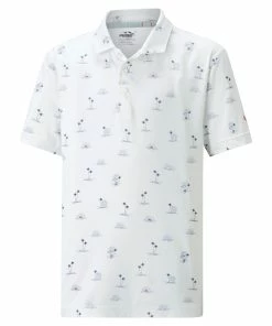 PUMA Golf Boy's CLOUDSPUN Horizons Golf Polo