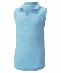 PUMA Golf Girl's CLOUDSPUN Coast SL Golf Polo