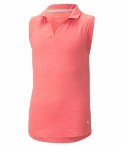 PUMA Golf Girl's CLOUDSPUN Coast SL Golf Polo -Outlet TaylorMade Drivers Store nftorebzurhzgvavpn1f