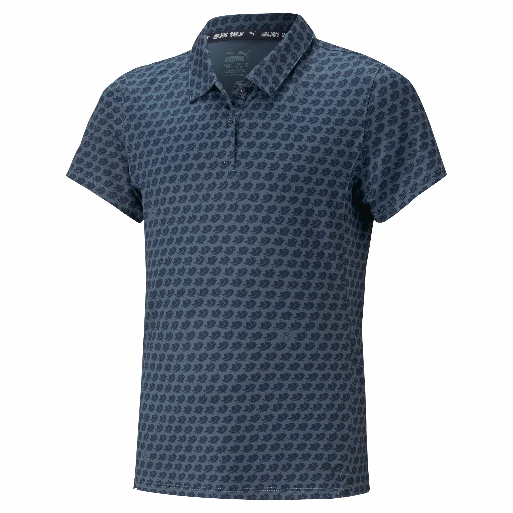 PUMA Golf Girl's MATTR Love/H8 Golf Polo 3 PUMA Golf Girl's MATTR Love/H8 Golf Polo