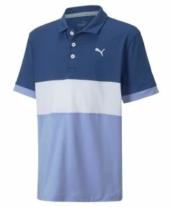 PUMA Golf Juniors CLOUDSPUN Highway Golf Polo