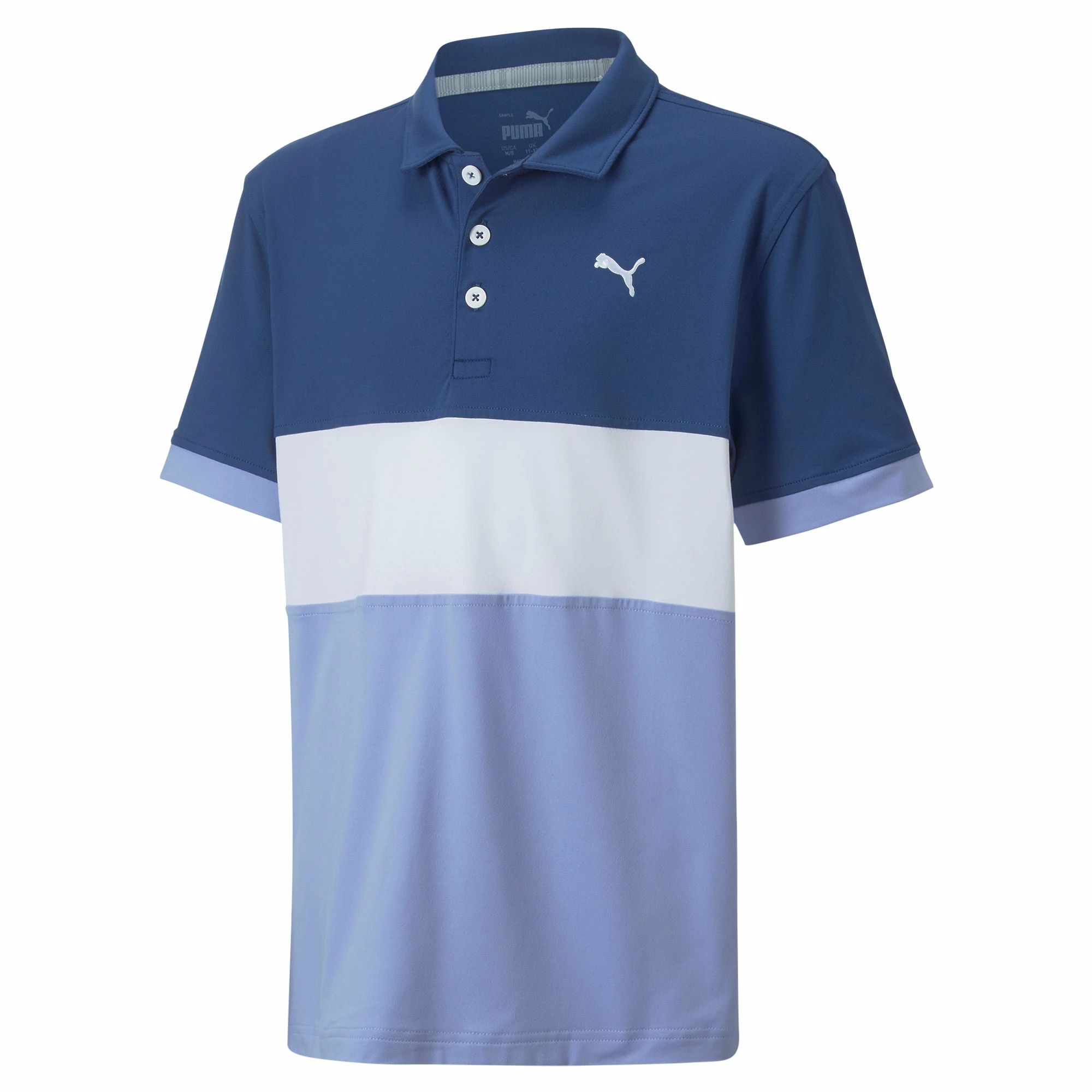 PUMA Golf Juniors CLOUDSPUN Highway Golf Polo 3 PUMA Golf Juniors CLOUDSPUN Highway Golf Polo